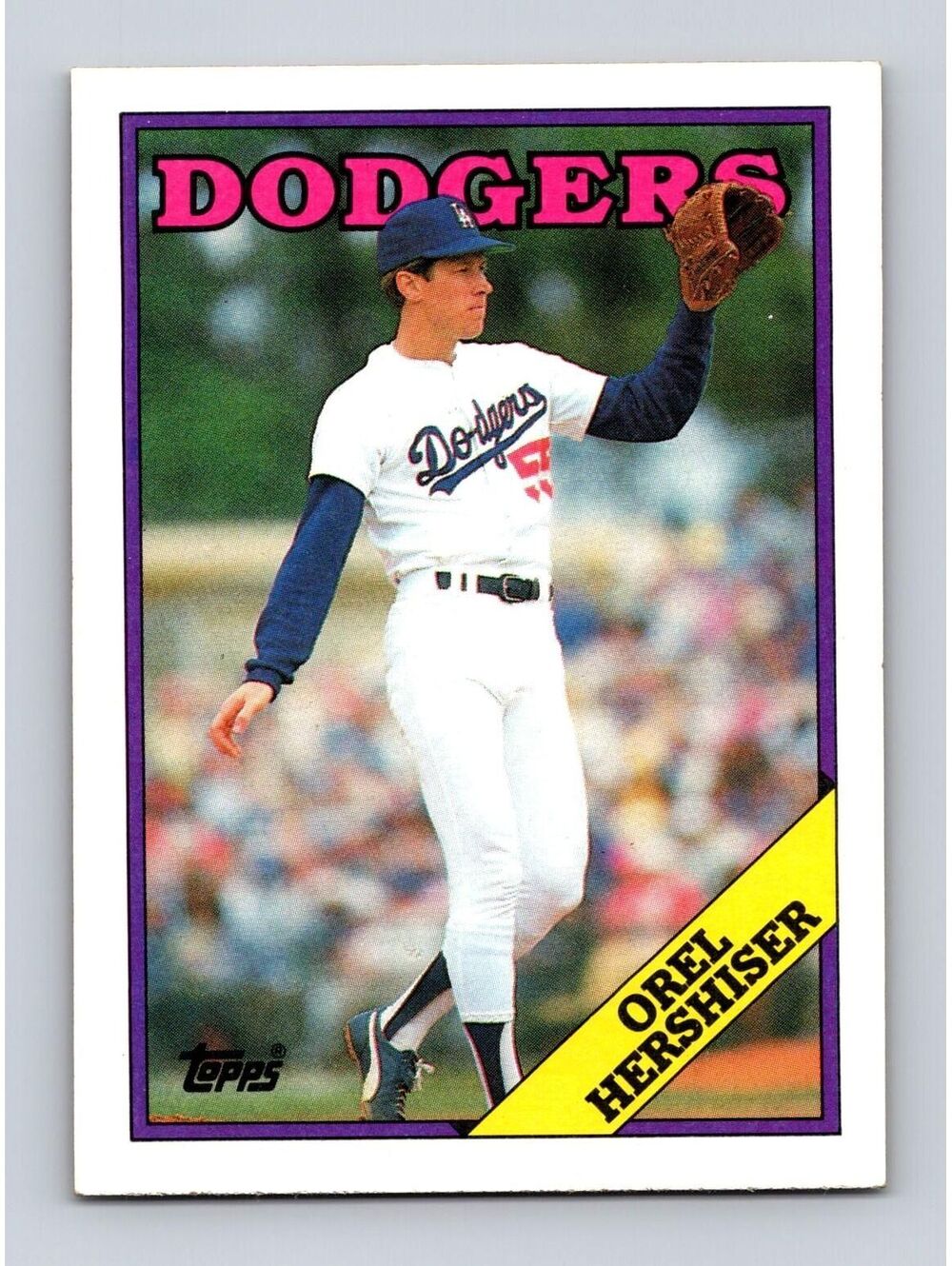 1988 Topps #40 Orel Hershiser Baseball Card
